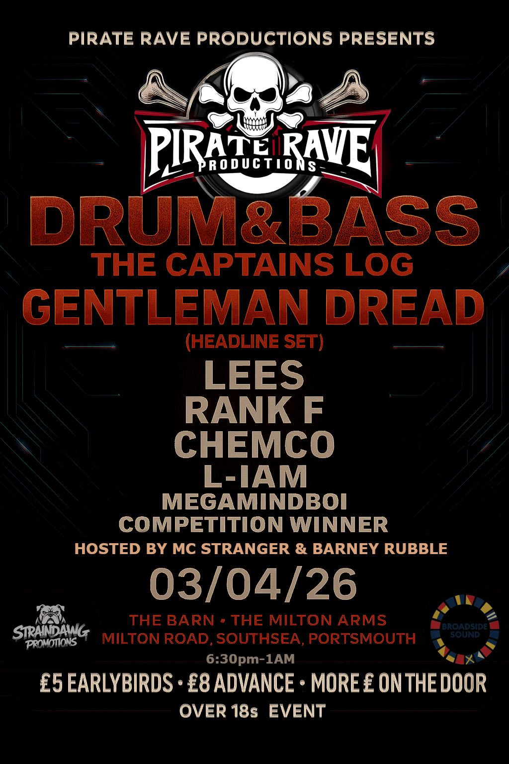 DRUM & BASS: THE CAPTAIN'S LOG